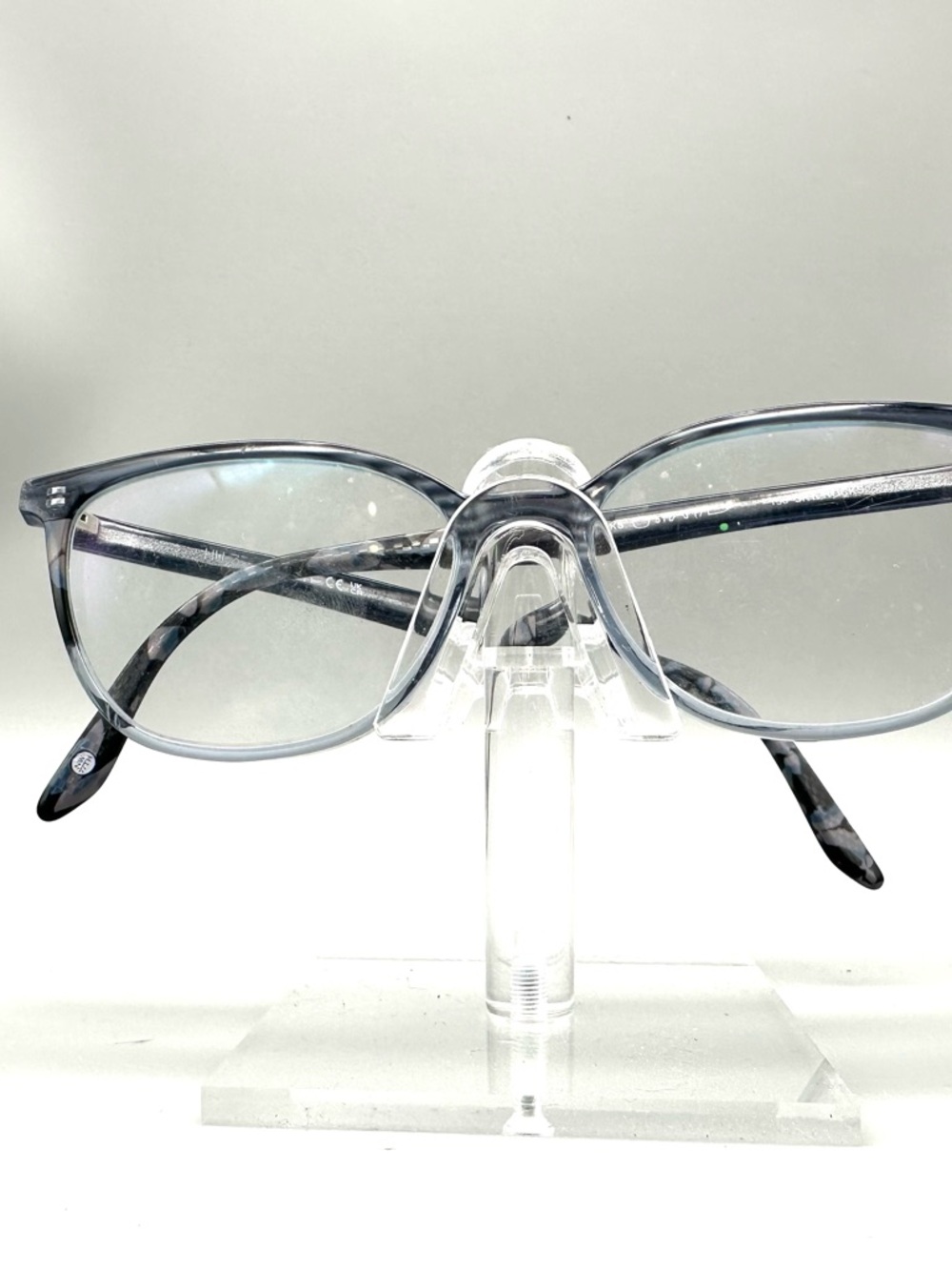 NW 77th Warm Socks Eyeglass Frames Blue Grey Marble Tortoise 51-17-150